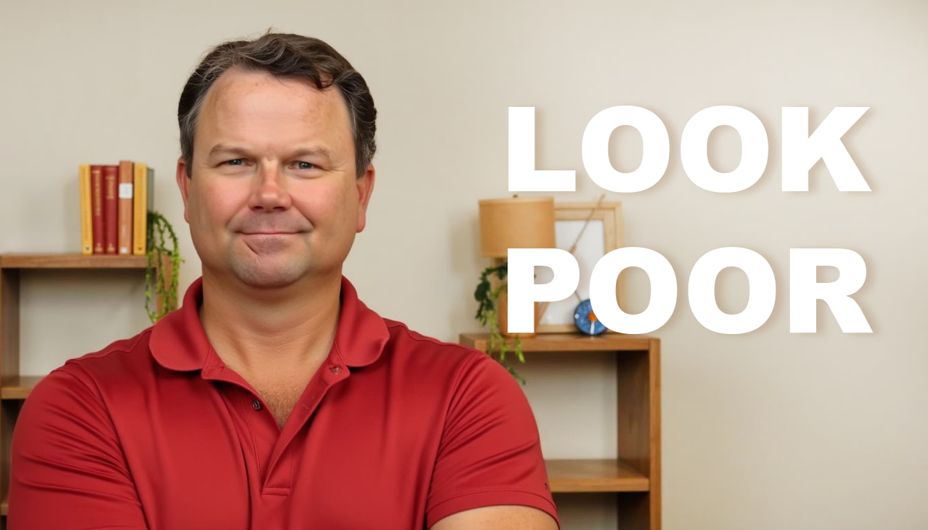 Why looking poor in your 50s is important